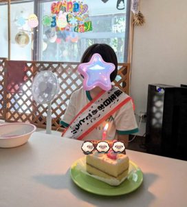 7月誕生日　るか